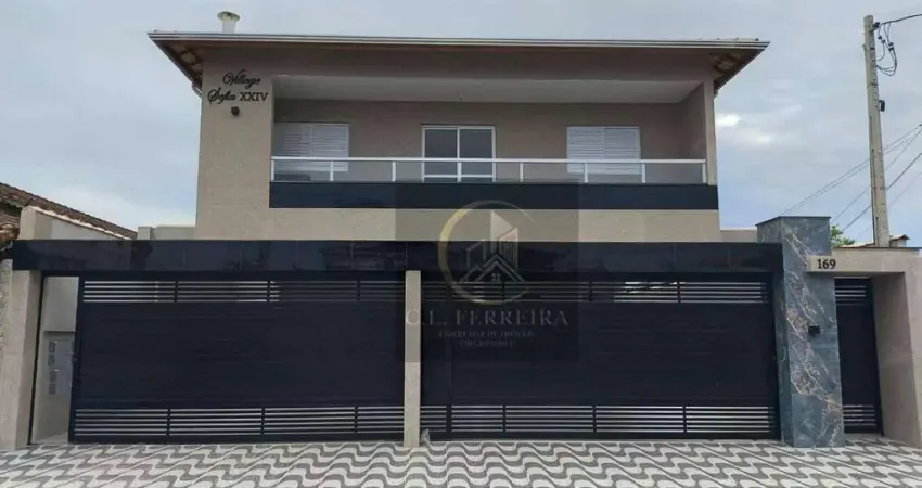 Sobrado com 2 dormitórios à venda, 56 m² por r$ 339.000 - jardim alice - praia grande/sp