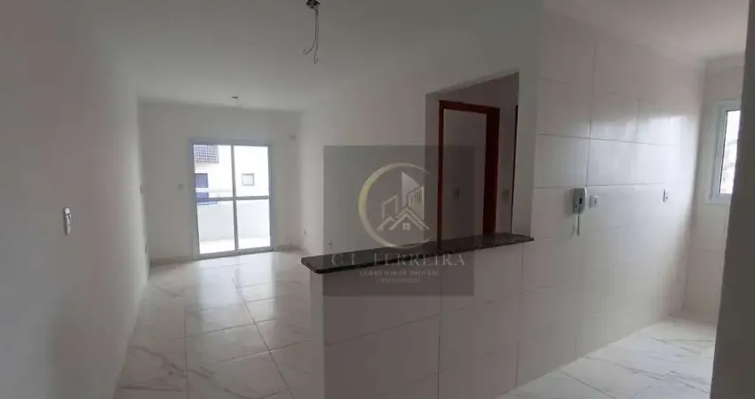 Apartamento com 1 dormitório à venda, 51 m² por r$ 369.000,00 - vila guilhermina - praia grande/sp