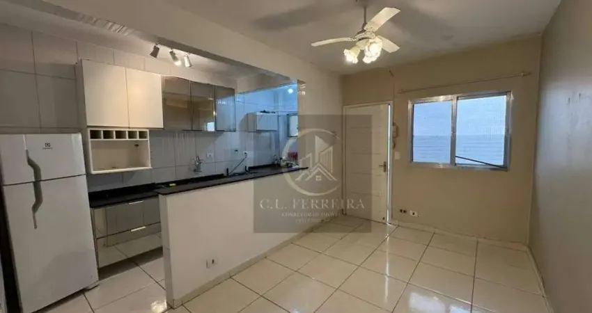 Apartamento com 1 dormitório à venda, 55 m² por r$ 230.000,00 - canto do forte - praia grande/sp