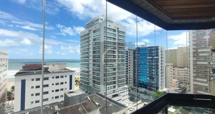 Apartamento com 2 dormitórios à venda, 85 m² por r$ 600.000 - canto do forte - praia grande/sp
