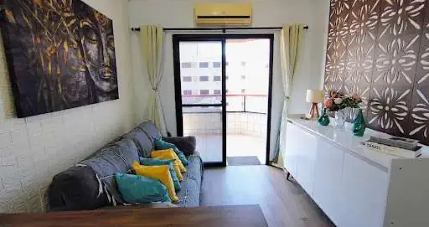Apartamento com 1 dormitório à venda, 76 m² por r$ 330.000,00 - tupi - praia grande/sp