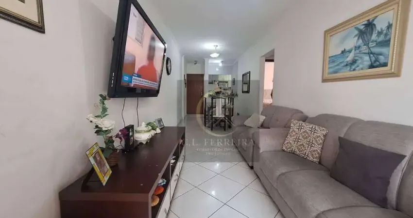 Apartamento com 3 dormitórios à venda, 88 m² por r$ 660.000 - tupi - praia grande/sp