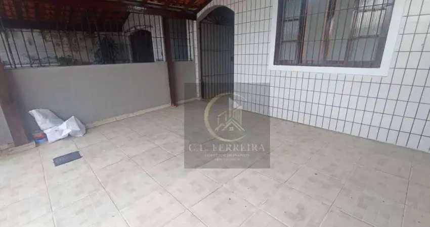 Casa com 1 dormitório à venda, 100 m² por r$ 350.000,00 - cidade ocian - praia grande/sp