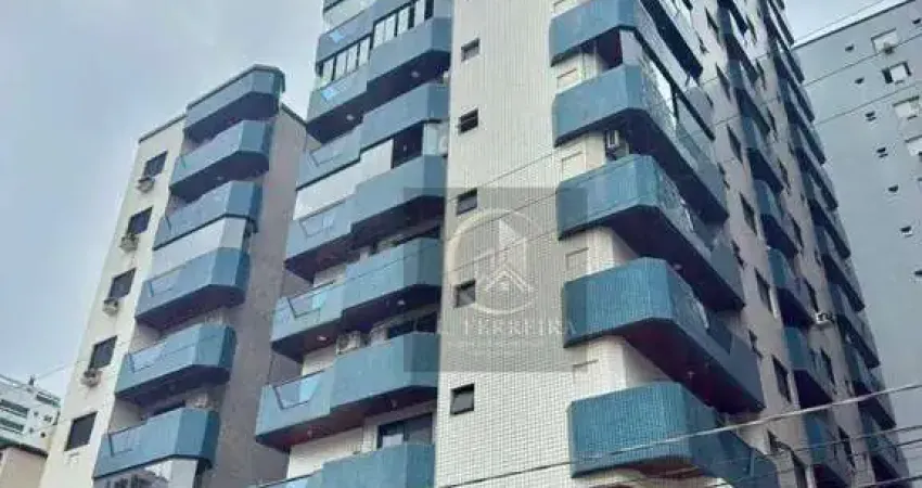 Apartamento com 1 dormitório à venda, 57 m² por r$ 335.000,00 - vila guilhermina - praia grande/sp