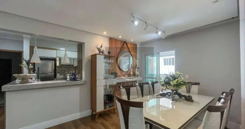 Apartamento com 3 dormitórios à venda, 116 m² por r$ 850.000 - vila guilhermina - praia grande/sp