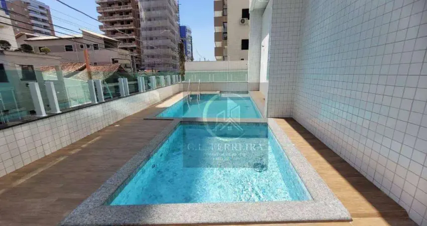 Apartamento com 2 dormitórios à venda, 71 m² por R$ 450.000 - Aviação - Praia Grande/SP