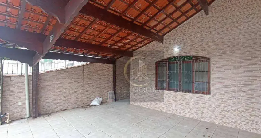 Casa com 2 dormitórios à venda por r$ 420.000,00 - vila caiçara - praia grande/sp
