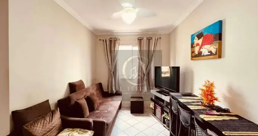 Apartamento Mobiliado com Vista Livre – 1 Dormitório – 53m² – Piscina – Praia Grande/SP