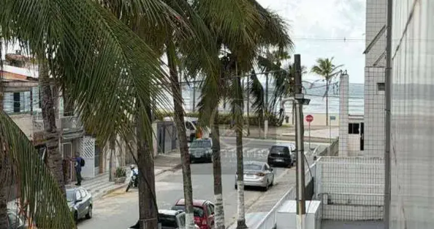 Kitnet vista mar com 1 dormitório à venda, 32 m² por r$ 200.000 - mirim - praia grande/sp