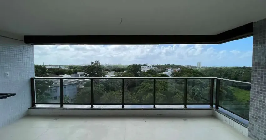 HAUS Residence - Apartamento com três suítes, nascente total, andar alto, Alphaville I, Salvador-Ba