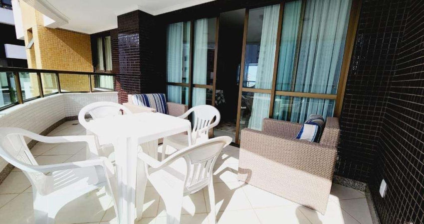 Apartamento à venda com quatro dormitórios, sendo três suítes,  nascente,  área privativa 166m2, três vagas de garagens,  Alto do Itaigara, Salvador-B