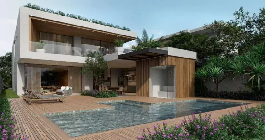 Casa de luxo no contemporânea no condomínio Alphaville - Barra da Tijuca