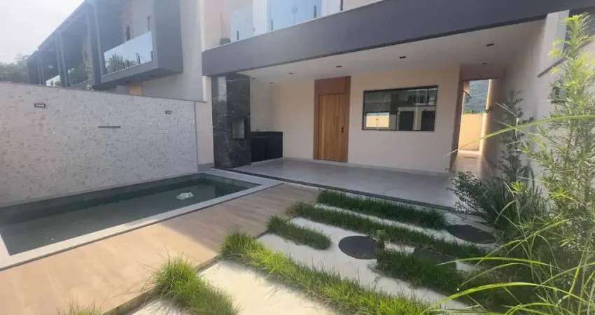Casa de condomínio 3 quartos (2 suítes) com piscina e espaço gourmet – vargem grande, rj