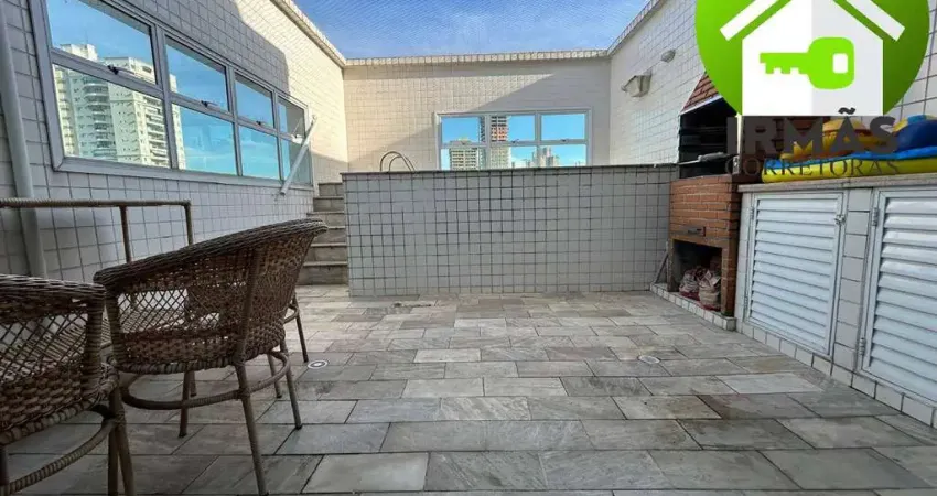 Cobertura 3 quartos, sendo 1 suite no bairro do marapé - santos sp