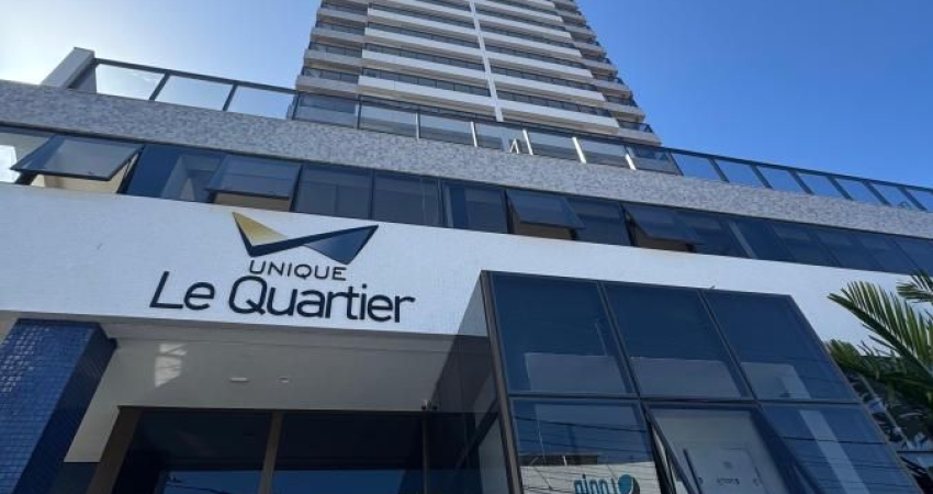 UNIQUE LE QUARTIER  3/4, SENDO 3 SUÍTES, 113M², DEPENDÊNCIA COMPLETA, COM DUAS VAGAS DE GARAGENS