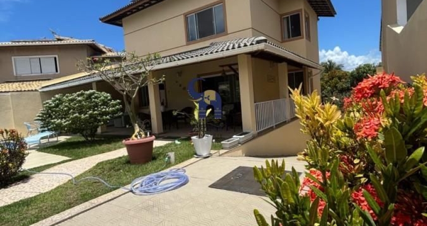 CASA Á VENDA CONDOMÍNIO ECO VILLAS- Casa em condomínio fechado com 3 pavimentos, sendo 4 suites e 01 gabinete.