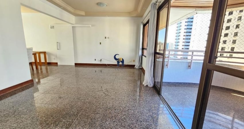 APARTAMENTO QUATRO QUARTOS, SENDO DUAS SUÍTES, 145,00M², NASCENTE, ANDAR ALTO, VARANDA AMPLA, SALA EM DOIS AMBIENTES NA ALAMEDA DOS ANTÚRIOS CIDADE JARDIM