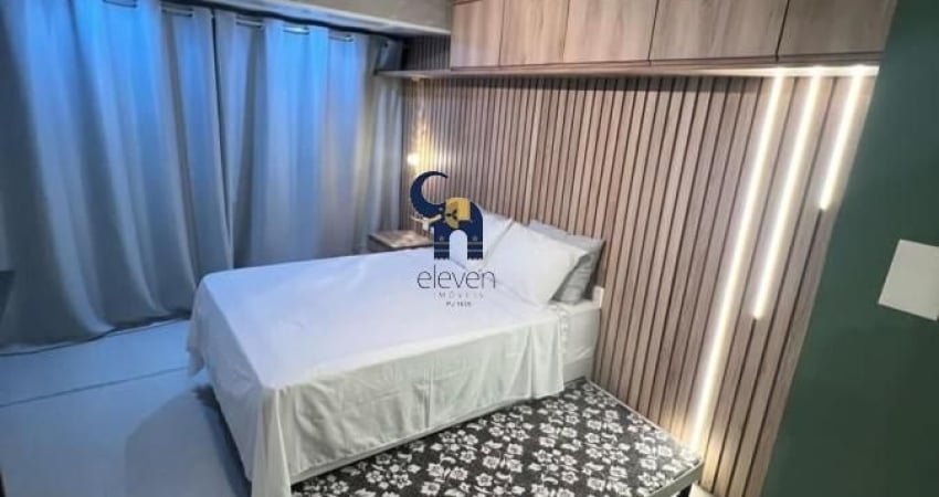 APARTAMENTO ESTUDIO  PARA LOCAÇÃO ANUAL COM CAUÇÃO DE 3 MESES   MOBILIADO NA BARRA  