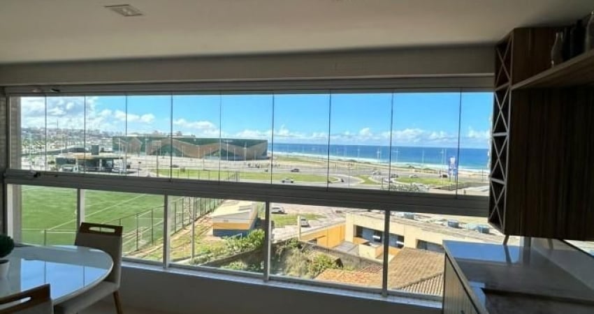 ARMAÇÃO 1/4 COM VARANDA  NA QUINTA AVENIDA – MOBILIADO E PRONTO PARA MORAR VISTA MAR 