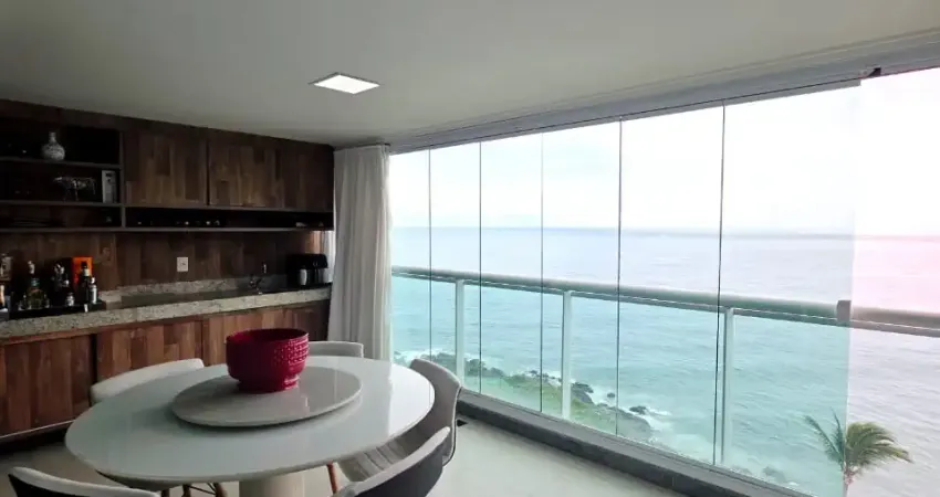 CONDOMÍNIO COSTA ESPAÑA  AV. OCEÂNICA, 1454 - BARRA, SALVADOR - BA,  96 M² DE ÁREA PRIVATIVA. 2 VAGAS DE GARAGENS. VISTA MAR.