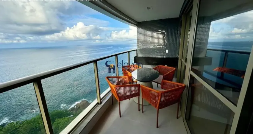 APARTAMENTO PARA ALUGUEL NO BEACH CLASS SALVADOR BAIRRO: ONDINA  PORTEIRA FECHADA VISTA MAR