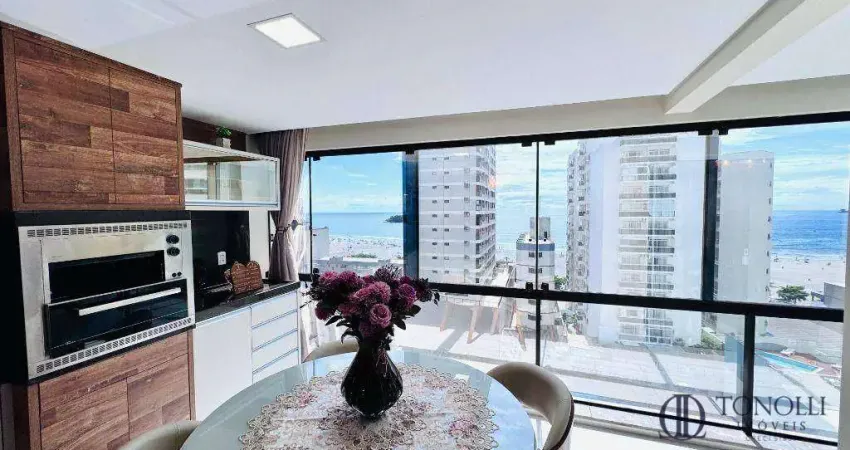Apartamento Vista Mar com 3 suítes à venda, 184 m² por R$ 3.500.000 - Centro - Balneário Camboriú/SC