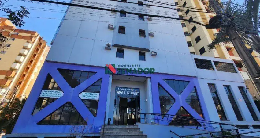 Sala para alugar em londrina, centro, com 57 m², edifíico wall street