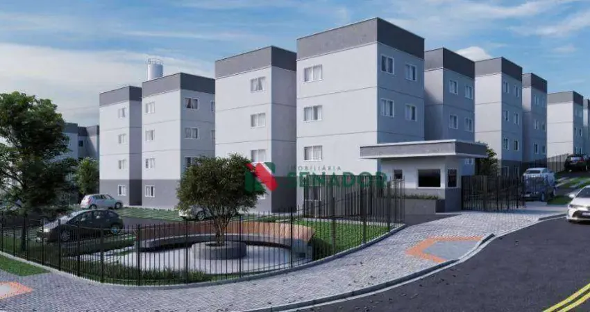 Apartamento com 2 dormitórios para alugar, 50 m² por R$ 1.304,00/mês - Conjunto Habitacional Violim - Londrina/PR