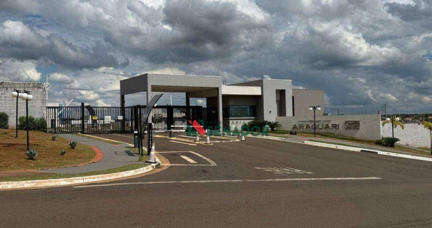 Terreno à venda, 256 m² por R$ 295.000,00 - Condomínio Parque Tauá - Araguarí - Londrina/PR
