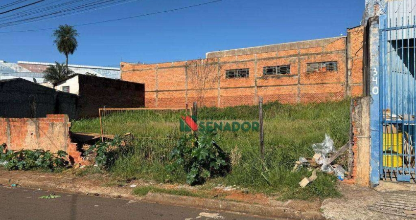 Terreno à venda, 338 m² por R$ 220.000,00 - Fraternidade - Londrina/PR