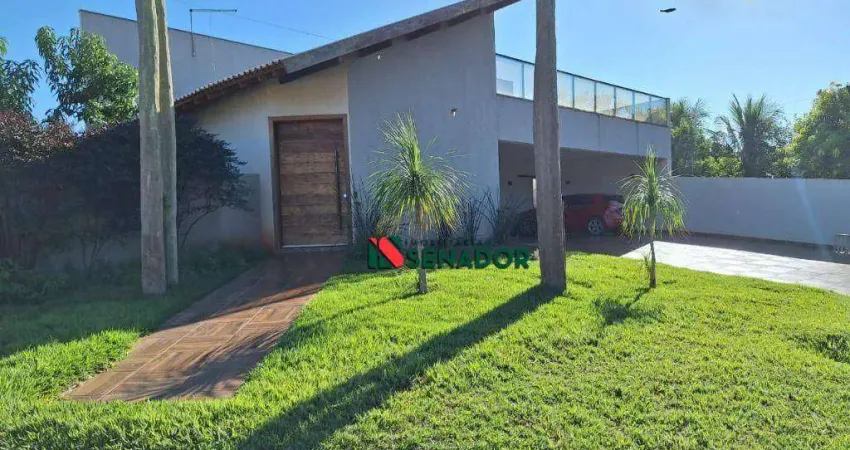 Linda Chácara com 4 dormitórios para alugar, 1000 m² por R$ 6.000/mês - Riviera do Poente - Alvorada do Sul/PR