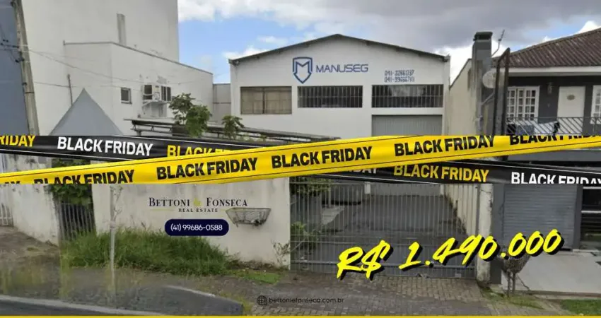 Barracão / Galpão / Depósito à venda na Rua Roraima, 528, Cajuru, Curitiba