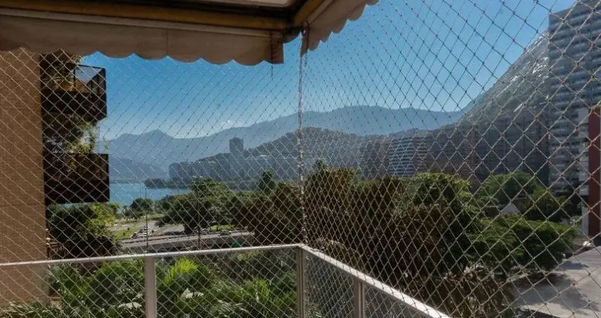 Apartamento 2 quartos com hidro com vista para Lagoa