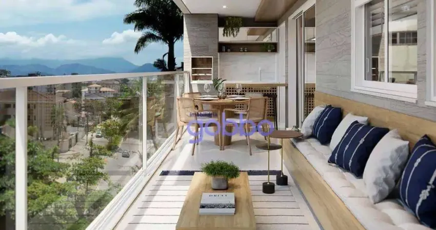 Apartamento com 3 dormitórios à venda, 85 m² por R$ 870.000,00 - Acarau - Ubatuba/SP