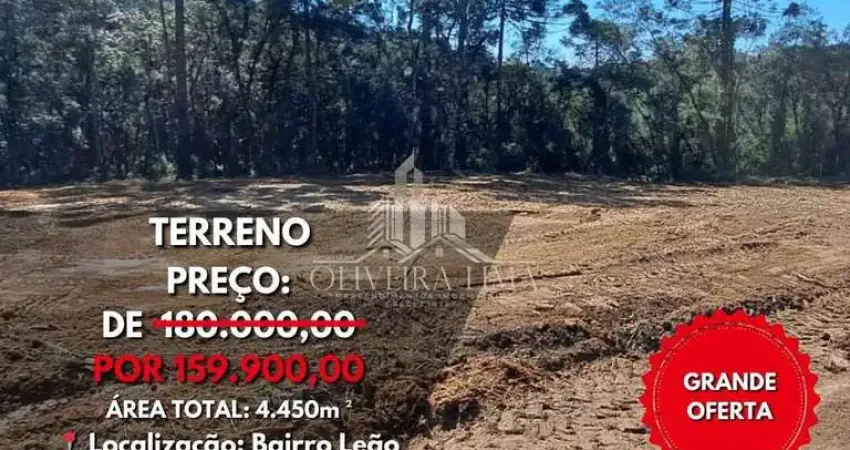 Terreno à venda no Leão, Agudos do Sul