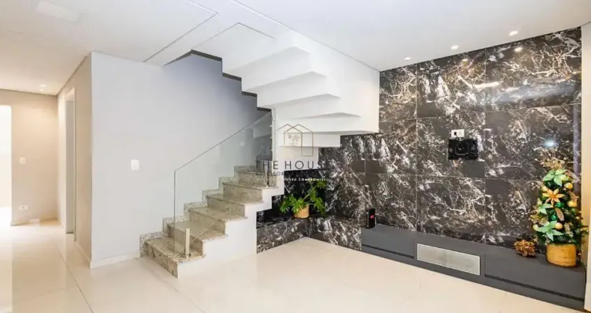 Sobrado para venda em curitiba, bacacheri, 3 dormitórios, 3 suítes, 5 banheiros, 2 vagas