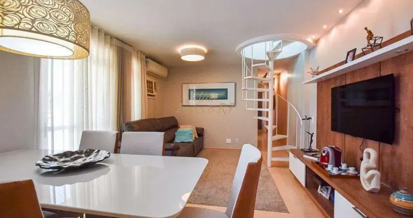 Cobertura para venda em niterói, icaraí, 3 dormitórios, 1 suíte, 5 banheiros, 2 vagas