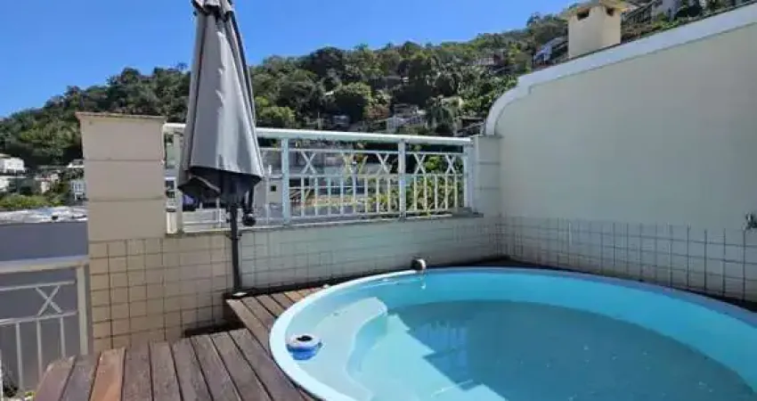 Cobertura para venda em niterói, são francisco, 3 dormitórios, 3 suítes, 4 banheiros, 2 vagas