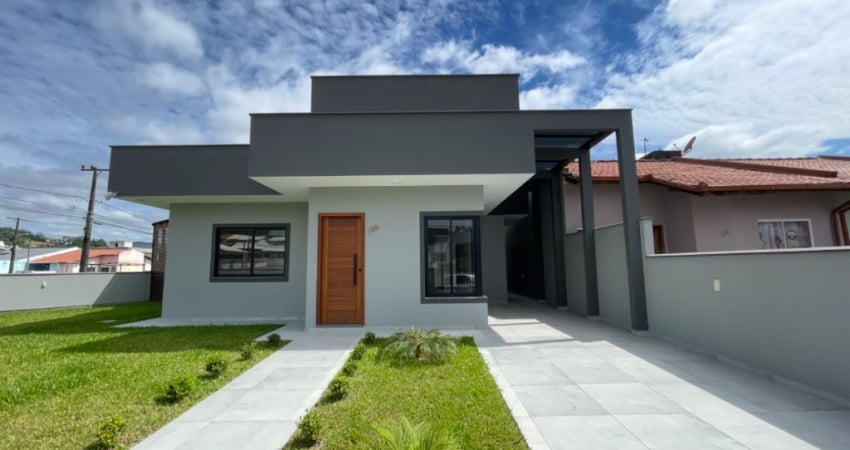 Casa financiável em Palhoça com 3 dormitórios