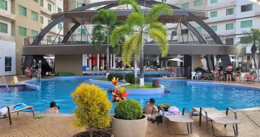 Apartamento com 01 quarto a venda riviera park em caldas novas go