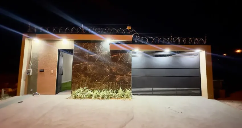 Casa a venda com 03 quartos setor reserva ville em caldas novas go