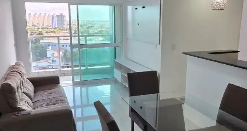 Lindo apartamento mobiliado em capim macio com 2 quartos sendo 1 suíte com porcelanato