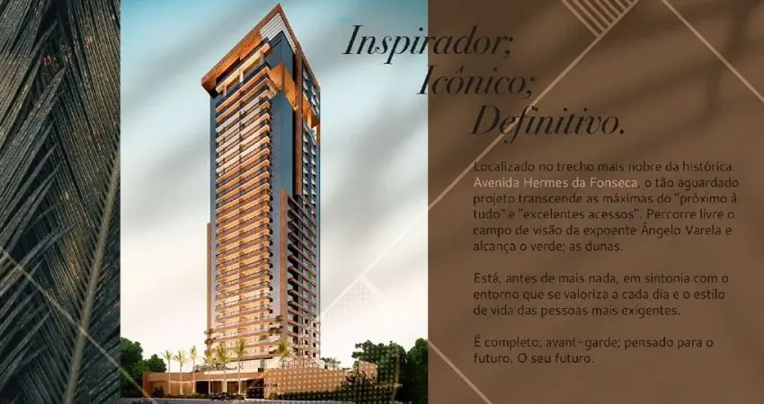 Apartamento no Condomínio Hermes de 269m2 com 4 suítes