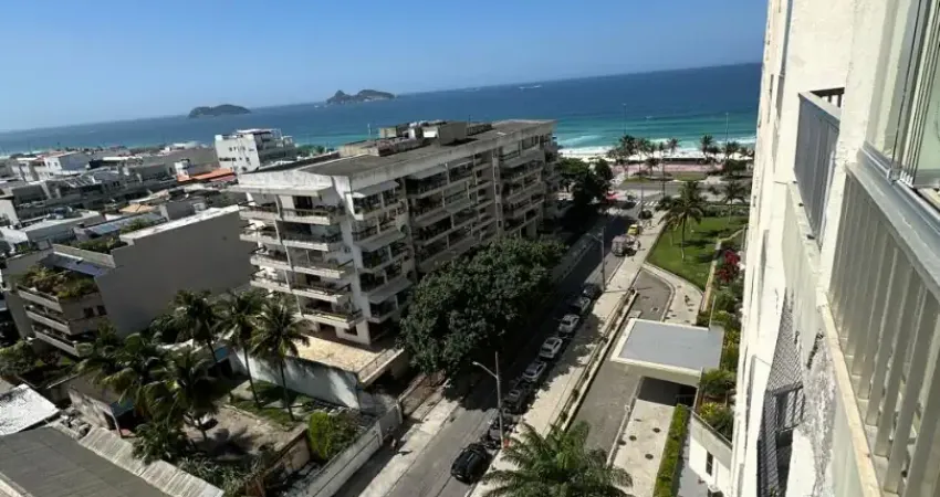 Flat a venda mobiliado 2 quartos suíte, sol manha pé na área barra da tijuca - rio de janeiro - rj