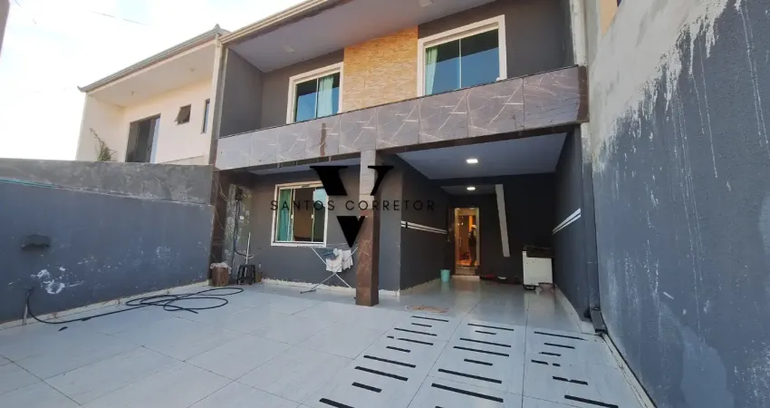 Amplo e aconchegante sobrado no bairro ganchinho - 160 m² - 3 quartos