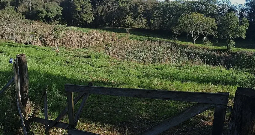 Área para formar chacara - 2.000m² - com tanque de peixes - araucária