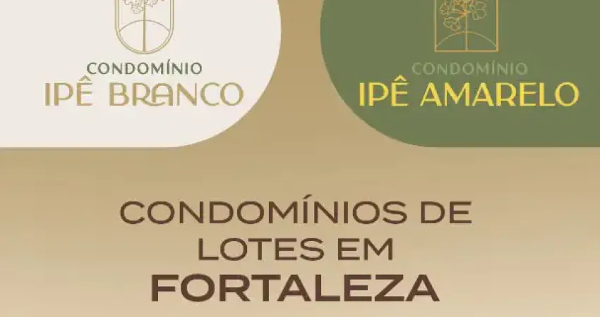 Distrito sustentável lago montenegro - ipês amarelo e branco.