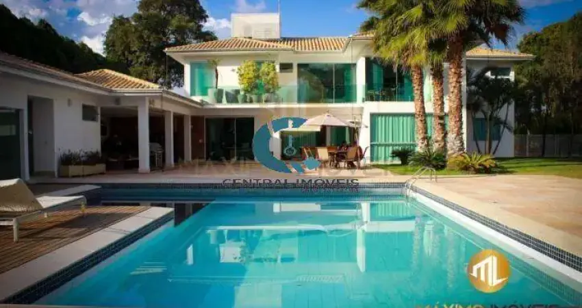 Casa com 5 dormitórios à venda, 550 m²  - condomínio condados da lagoa - lagoa santa/mg