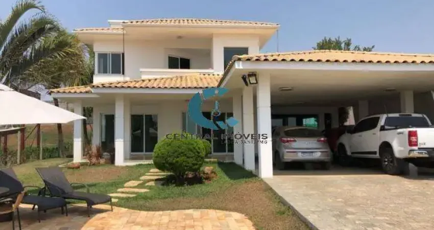 Casa com 5 dormitórios à venda, 506 m² - condomínio condados da lagoa - lagoa santa/mg