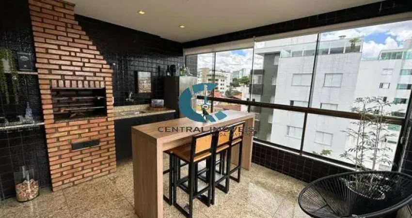 Apartamento com 4 dormitórios à venda por r$ 1.050.000,00 - jaraguá - belo horizonte/mg